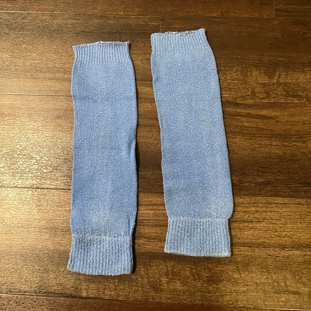 Blue vintage leggings
